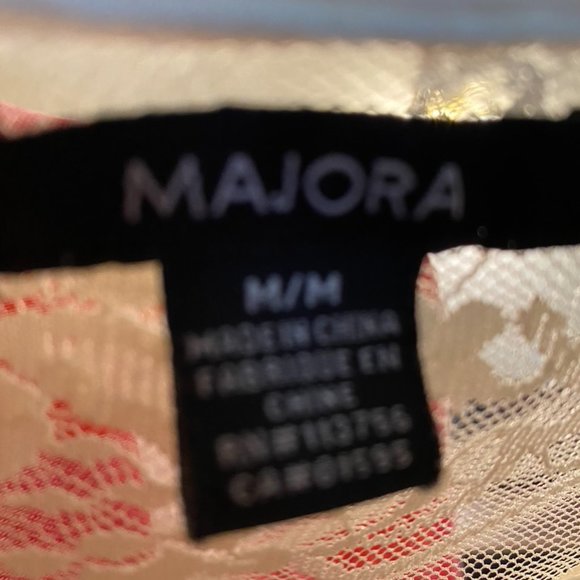 Lacy Stretchy Ivory Shirt - Picture 5 of 5